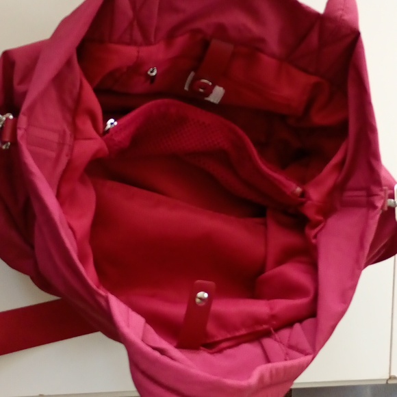 Shambala Rustic Raspberry Canvas Tote Bag - Picture 2 of 7